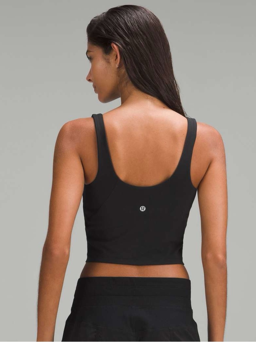 Lululemon align tank top cropped top long line sports bra workout